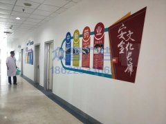 中新药业-室内长廊亚克力宣传